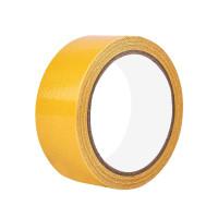 网格双面胶黄色布基胶带 30mm*20m/卷