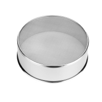 大米筛子筛虫子筛子过滤网筛米虫的筛子面粉筛子过滤网米虫过滤 不锈钢筛网 面罗30cm