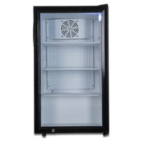 晋集商用柜机大风量高效节能静音设计智能控温办公首选食品留样柜 冷热两用立式展示柜台式商用小型冷藏柜保鲜柜超市便利店迷你热