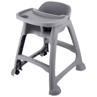宝宝椅 (特厚款)带餐盘带360°万向轮