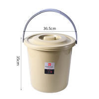 塑料桶(带盖)22L(三组/每组三个颜色)