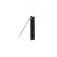 自动闭门器W5946 家用大号闭门器简易弹簧静音隐形门合页回弹轻型闭合器