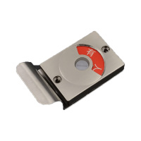 公共厕所卫生间隔断门锁 五金配件隔板门锁 不锈钢插销锁