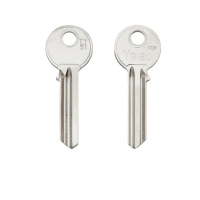 钥匙坯 大70锯齿 长古力圆槽球形锁木门钥匙坯子