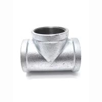 镀锌铁丝口三通 DN15 水管配件接头T型三通水管消防配件