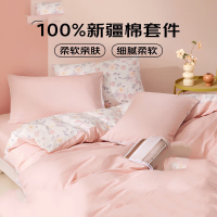 四季棉四件套含床罩被套枕套洞板套凳套