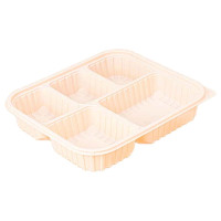 可降解五格餐盒200套