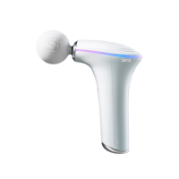 SKG 筋膜枪 精致便携肩颈腰腿全身热敷按摩仪专业级肌肉放松器 F5 白色