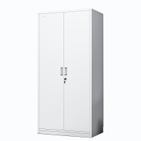 华盛文件柜简约钢制储物柜双节柜资料档案柜