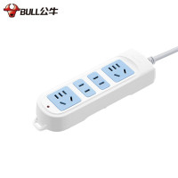 公牛(BULL)插座 插线板/插排 4位无开关全长1.8米(延长线*插座)GN-101