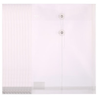 晨光(M&G)A透明档案袋 竖式线扣塑料A4绕绳文件袋学生办公收纳袋透明色 ADM94518 24个装