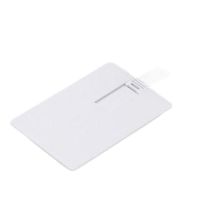 卡片u盘投标招标商务 名片式个性创意[定制卡片U盘]8GB 透明袋包装