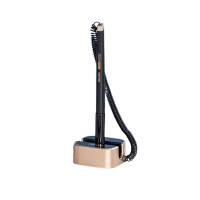 得力商务办公桌面台笔签字笔可粘贴台式(香槟)型号:6796 尺寸:50x50x150mm 颜色:黑色 计量单位:支