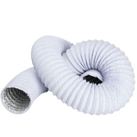 康工达加厚PVC伸缩复合铝箔软管排风管新风系统排风管通风排气管110 160