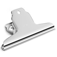 得力山形铁票夹 规格:102mm 型号:9532-2# 计量单位:个