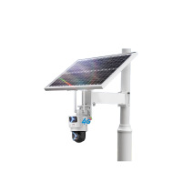 HIKVISION海康威视终身免流免充值太阳能监控摄像头家用室外户外监控器双摄800万60W 30AH带64G升128G