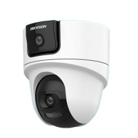 HIKVISION海康威视无线双摄像头室内WiFi云台360度无死角全彩夜视600万手机远程人形侦测球机512G内存卡