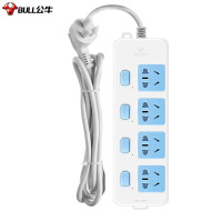 公牛新款USB插头插座带开关 单位转换安全保护 高级阻燃材质