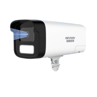 HIKVISION海康威视监控摄像头400万2K高清全彩夜视AI人形检测语音对讲POE网线室外防水K24H-LT 4MM