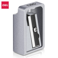 得力(deli)锌合金铅笔卷笔刀-工业0596