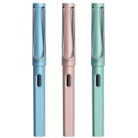 反转美工钢笔书法用学生练字弯尖弯头硬笔书法钢笔粗头签字笔可替换墨囊 1支[弯尖1.0]送50支墨囊