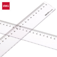 得力6250办公通用直尺50cm(只)