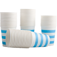 茶花纸杯330g 家用一次性杯子1个(单位:个)