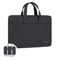 BRINCH手提电脑包15/16英寸商务轻薄出差适用小米苹果华为笔记本电脑包