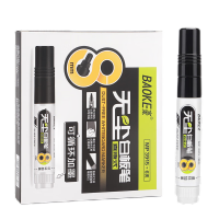 宝克 MP3915直液式黑色白板笔可擦 成膜笔可加墨 会议教学用 6支/盒