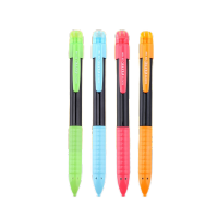 宝克2B考试涂卡铅笔 学生考试答题卡铅笔 自带橡皮 文具 ZD-108 笔杆颜色随机发 12支/盒装