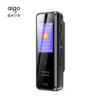 爱国者(aigo) 64G AI智能录音笔SR50 专业高清降噪 会议录音转文字 录音器 同声传译 黑色