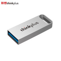 ThinkPlus联想 128GB USB3.2U盘 TU110系列 学习办公商务优盘 银色