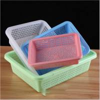 嘉宝毛菜筐 蓝色优质全新PE材料 L478xW380xH155