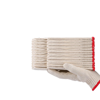 中性线手套线手套(A888#)12副/小包枣红边