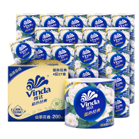 维达(Vinda)有芯卷纸 蓝色经典4层200克*27卷