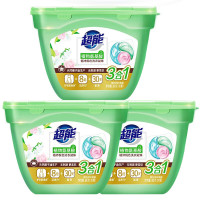 超能植沐悦色洗衣凝珠180g(18颗)(3腔)*3盒(组合装)