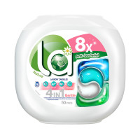 La 天然4合1洗衣凝珠倍柔10ml*50粒