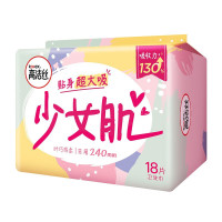 高洁丝少女肌日用卫生巾240mm*72片