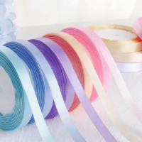 彩色缎带5卷,1cm宽