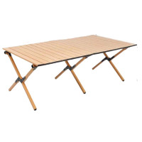 户外露营桌子 折叠桌蛋卷桌120*60*45cm SY-0135