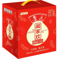 鲁花 阖家欢调味品礼盒 {酱油1L*2+料酒1L+白醋1L+蚝油518g}