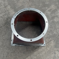 天圆地方软连接 圆外径33cm 内径30cm 方内径39cm*31cm 方外径46cm*37cm 高20cm