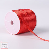 红色丝带红绳绑气球挂灯笼 2.5厘米宽 红色[22米/卷]
