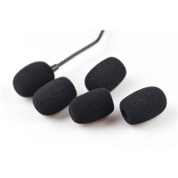 麦克风海绵小蜜蜂扩音器耳麦海棉套 小防风套18个