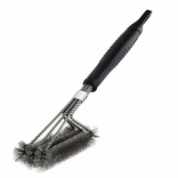 烧烤钢丝刷不锈钢清洁烧烤架刷子长柄清洁工具