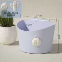 简易塑料挂门式垃圾篮 壁挂式垃圾桶家用无盖