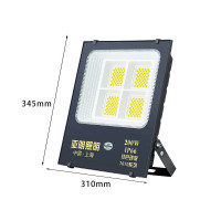 亚明 LED投光灯纳米超亮投射灯工地照明灯户外防水泛光灯 7070投光灯纳米暖光-200W