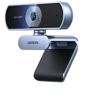 绿联 CM678-15728 4K高清USB外置电脑摄像头 800万像素双麦克风自动对焦 台式机笔记本视频通话直播会议