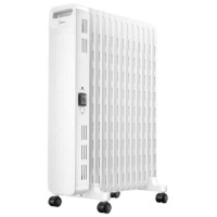 美的 取暖器 13片 13片散热机械式白色