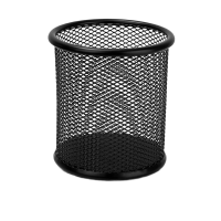 得力9172笔筒(黑)(只)